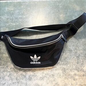 Adidas Classic Black Belt Bag/Crossbody